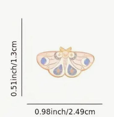 Enamel Pin  - Beautiful  Moth