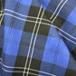 House of Wales Plaid Collection by Robert Kaufman - Cobalt (Blue and Black) - Priced by the half metre