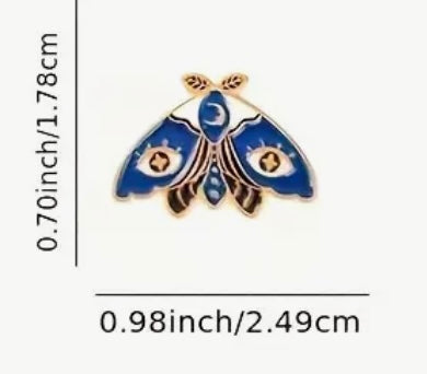 Épingle en émail - Beau papillon de nuit