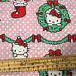 Hello Kitty by San Rio brought to us by Springs Creative - Holiday Wreaths - Pink