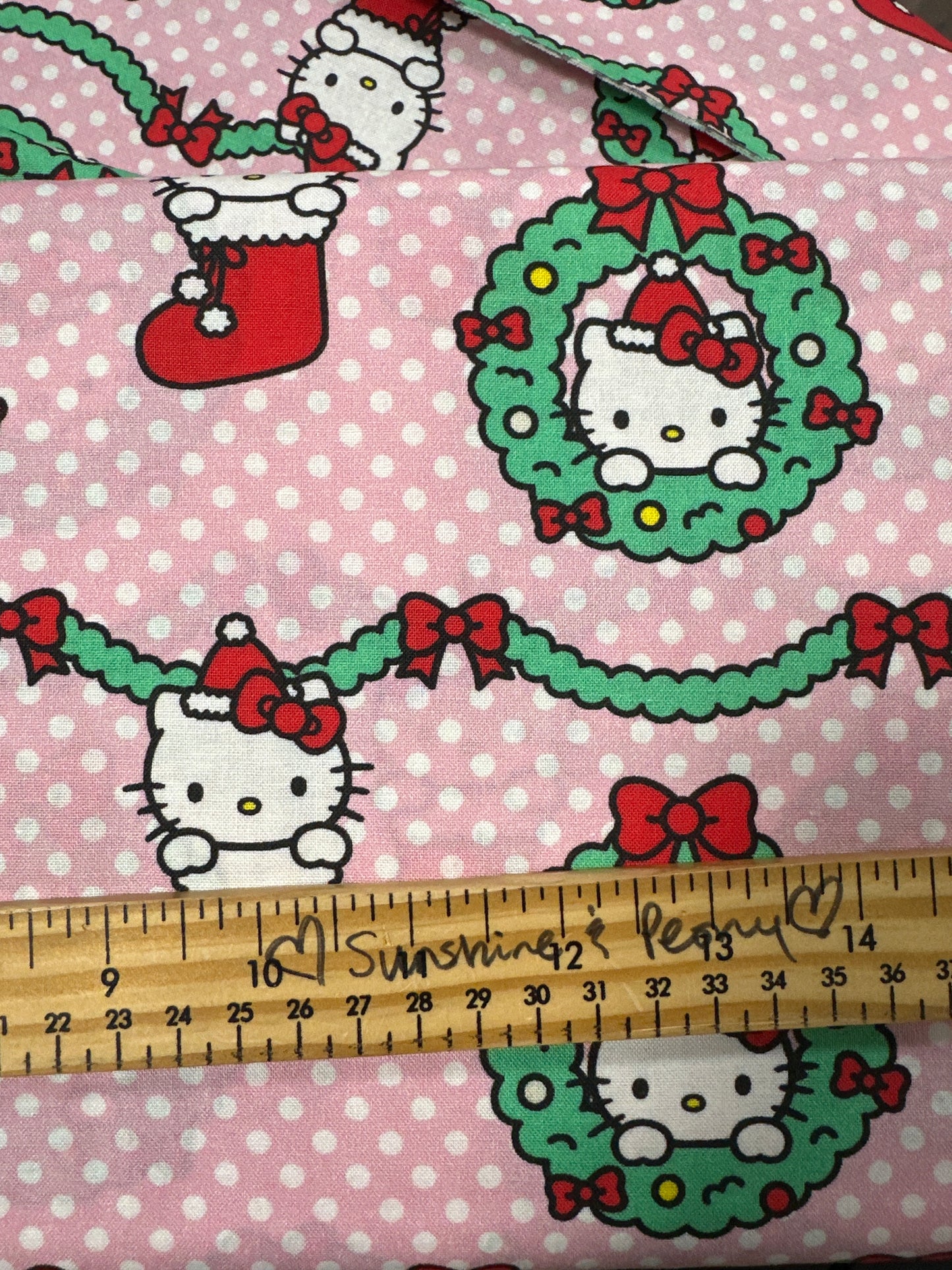 Hello Kitty by San Rio brought to us by Springs Creative - Holiday Wreaths - Pink