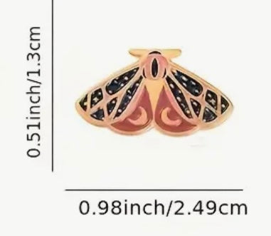 Enamel Pin  - Beautiful  Moth