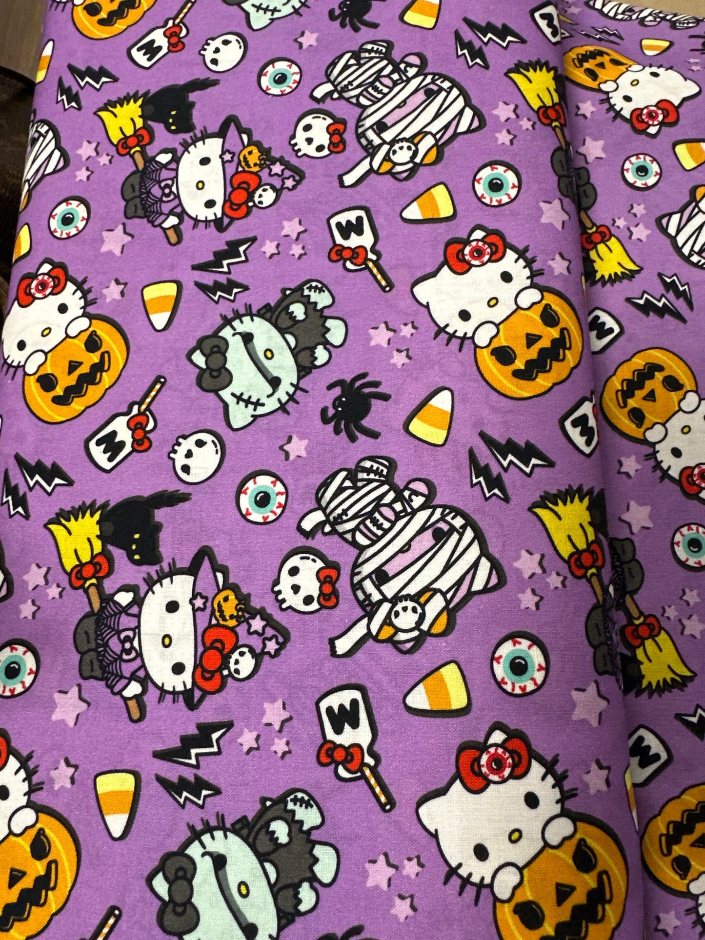 Hello Kitty by San Rio brought to us by Springs Creative - Halloween Fun - Purple