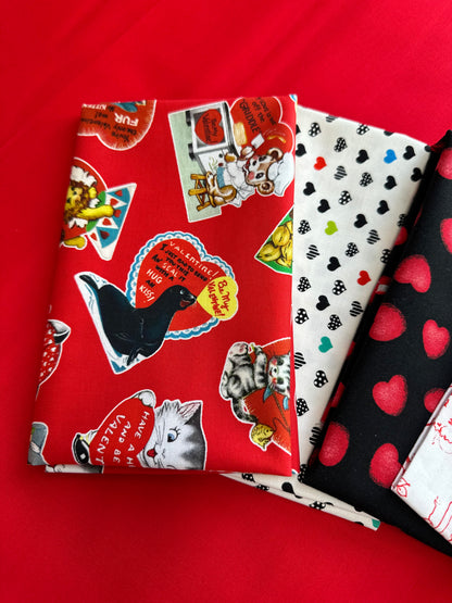 Cheers to Love - Valentines Day  - Fat Quarter Bundle