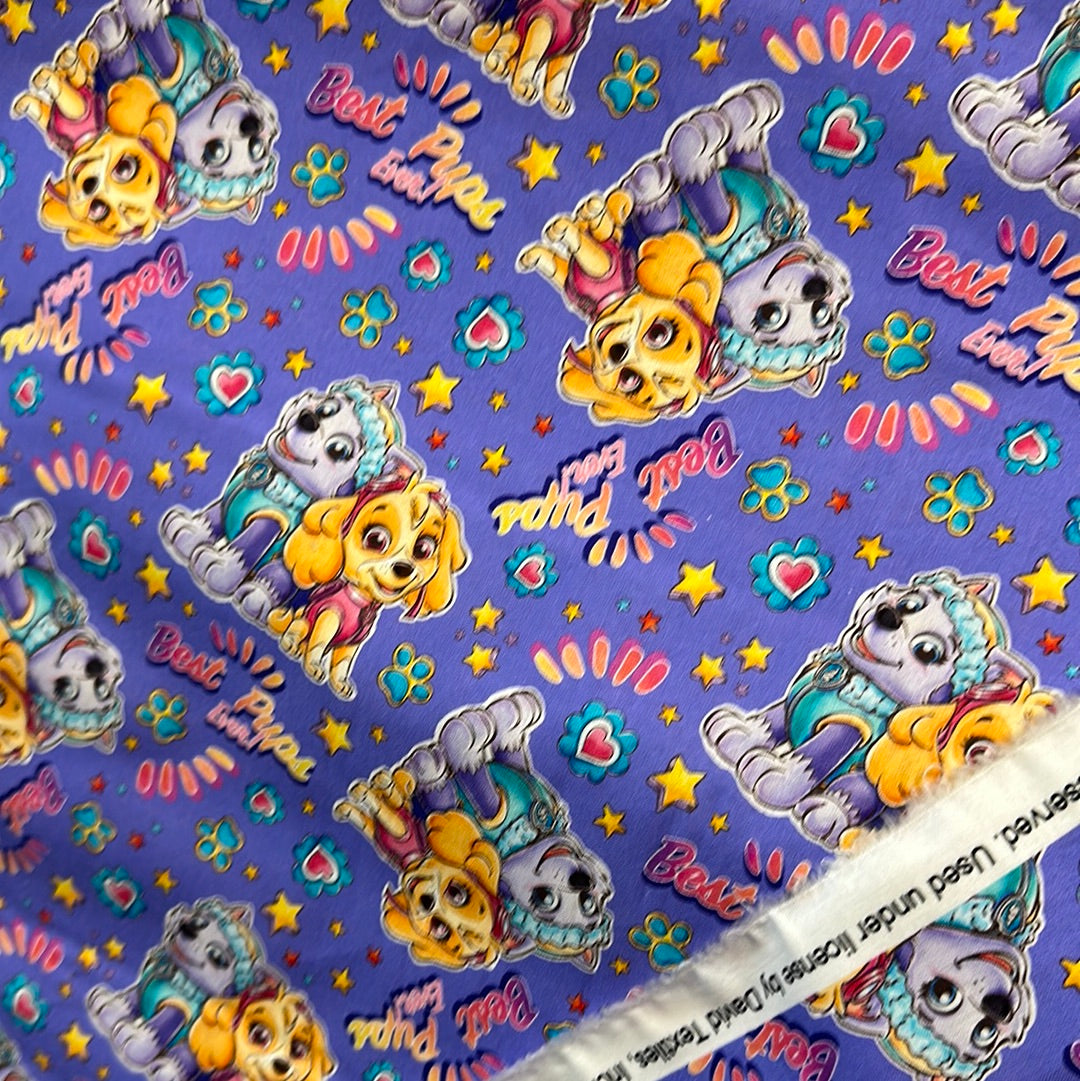 Paw patrol jersey on sale fabric