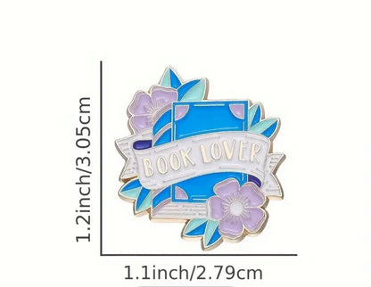 Enamel Pin  - Book Lover