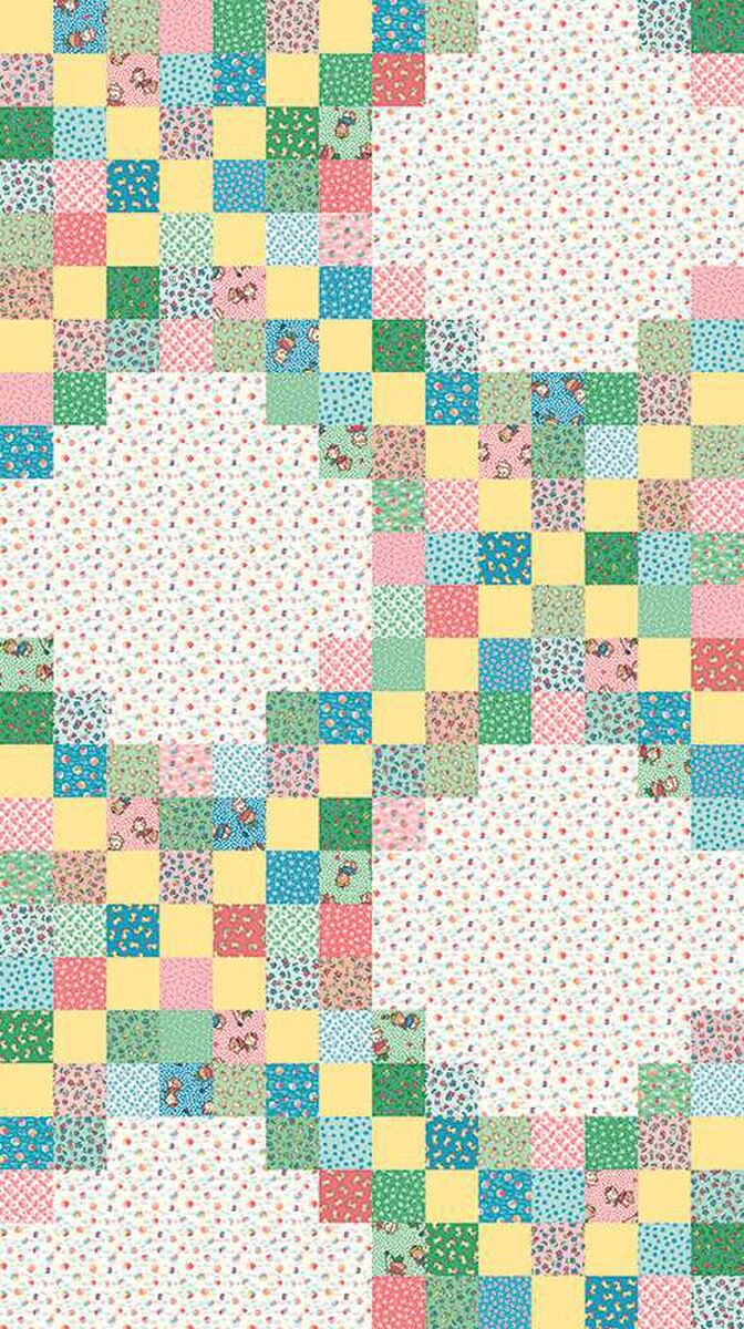 Riley Blake - Cottage Mama Collection - Playtime 30's Cheater Print- priced per full yard approx 36”