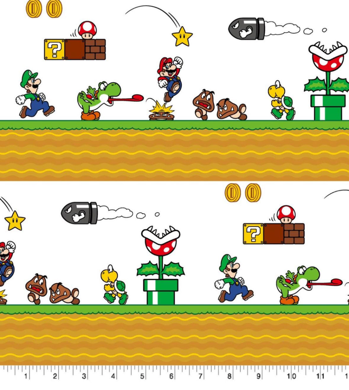 Springs Creative - Nintendo - Super Mario Side Scroller - Priced per h ...