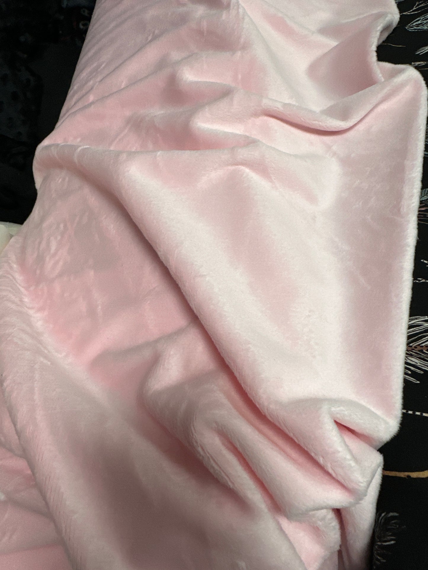 Minky - Shannon Fabrics - Blush Cuddle Solid