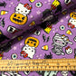 Hello Kitty by San Rio brought to us by Springs Creative - Halloween Fun - Purple