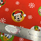 Disney - Mickey & Friends Christmas Badges - Red