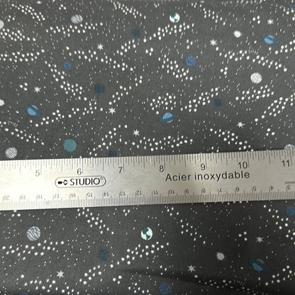 Across The Universe - Rogue Planets  - Cotton + Steel - Charcoal