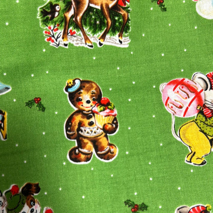 Christmas Joy  - Main Green - Cottage Mama Christmas Joy Collection for Riley Blake