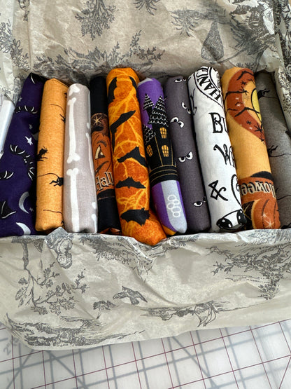 Stash Starter Pack - Halloween Fabrics