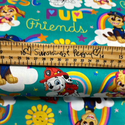 Last half yard - Paw Patrol - Best Pup Friends- Multi  - New for 2023