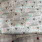 Flannel - Comfy Flannel - White Sheep Comfy Flannel - Priced by the half Metre