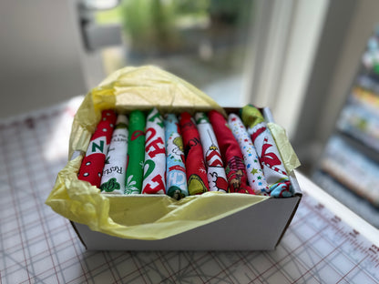 Grinch Box  - Robert Kaufman - Dr. Seuss - Christmas - How the Grinch Stole Christmas -  Mega Stash