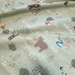 Riley Blake Designer Flannel - Elmer & Eloise - Forest - Sage - Priced per half metre