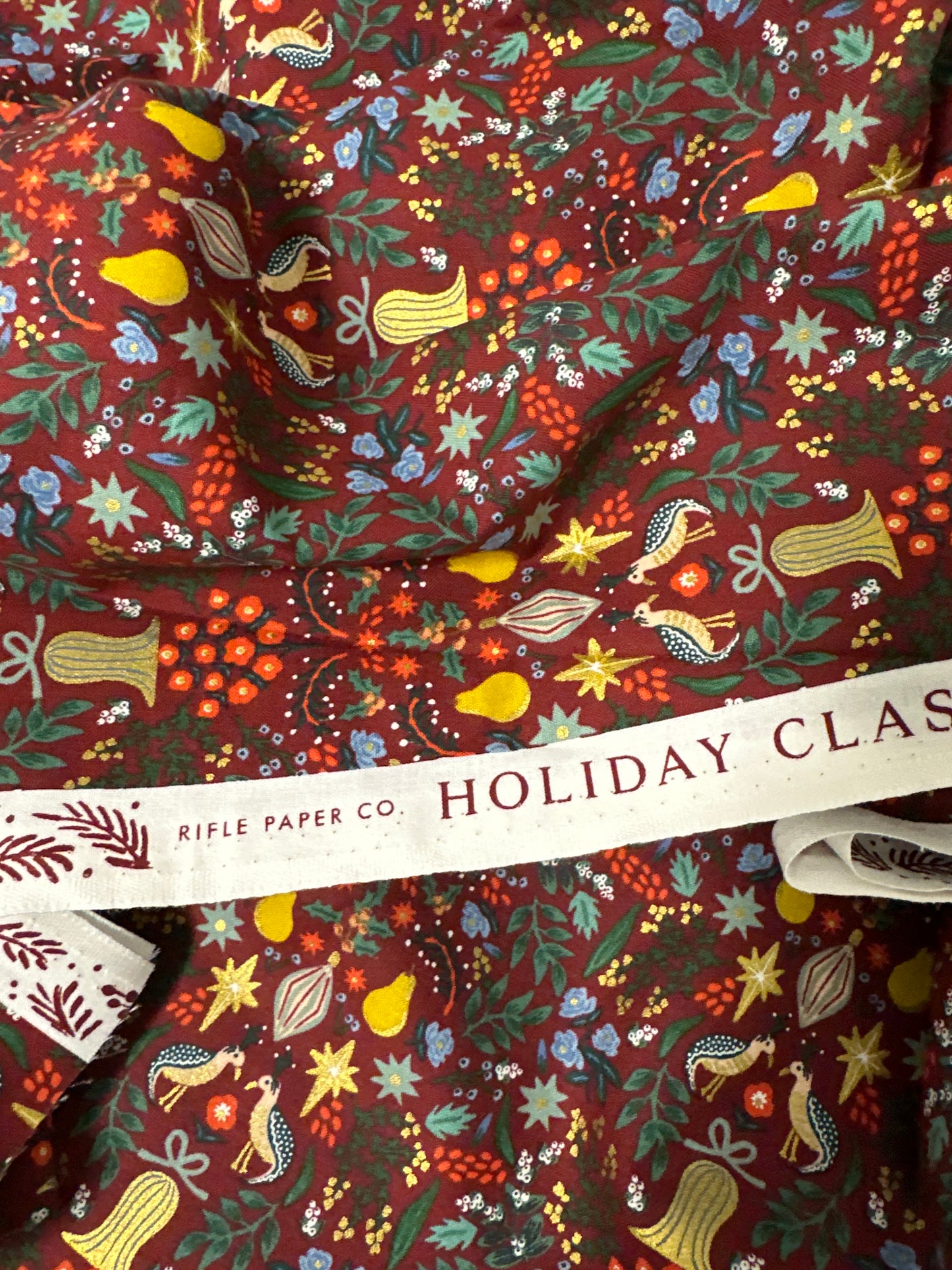 Rifle Paper Co.- Strawberry Fields - Noir