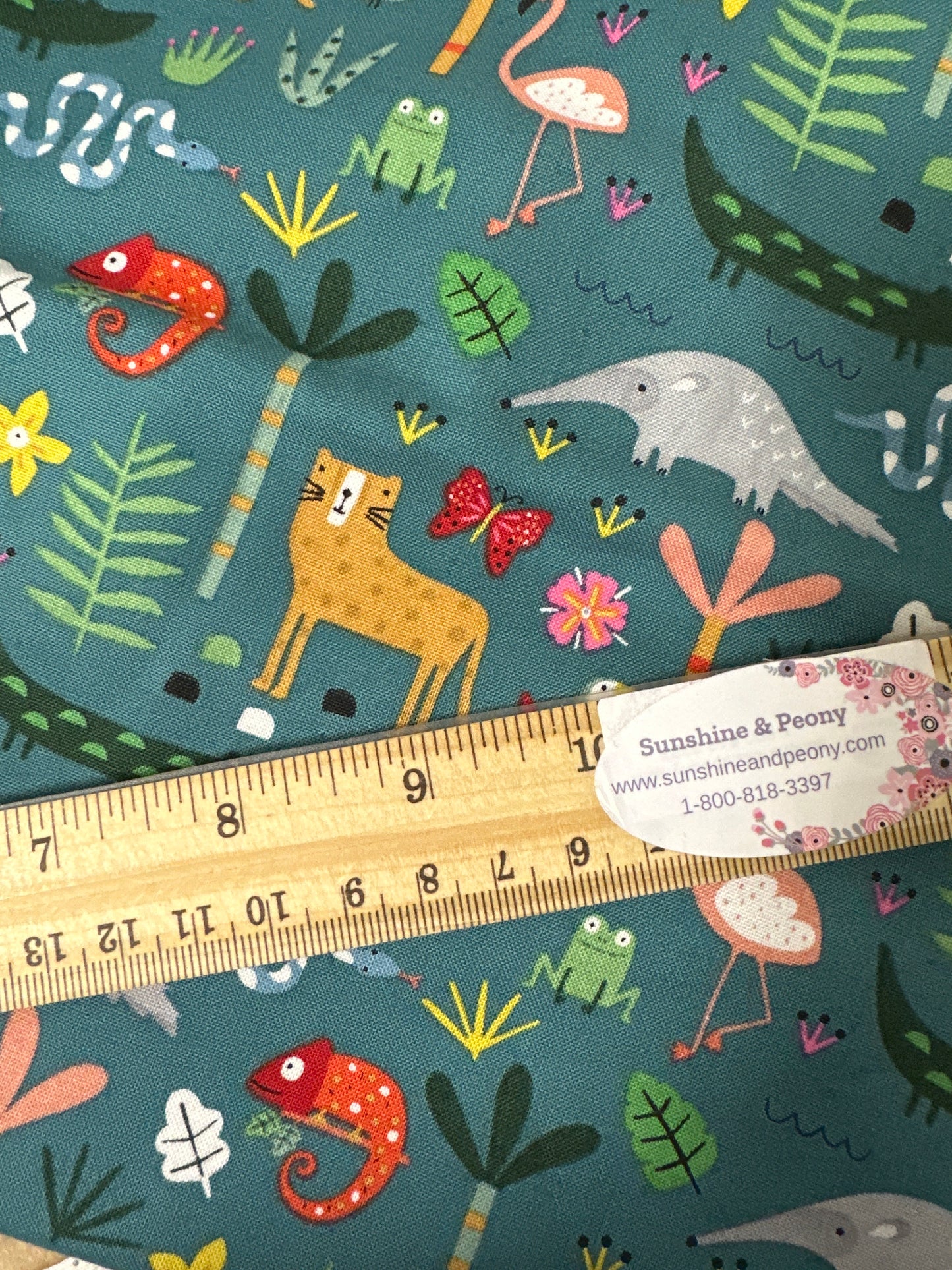 Only Half Yard Pre-Cuts Remain - Dashwood Studio  - Habitat - Safari Animals