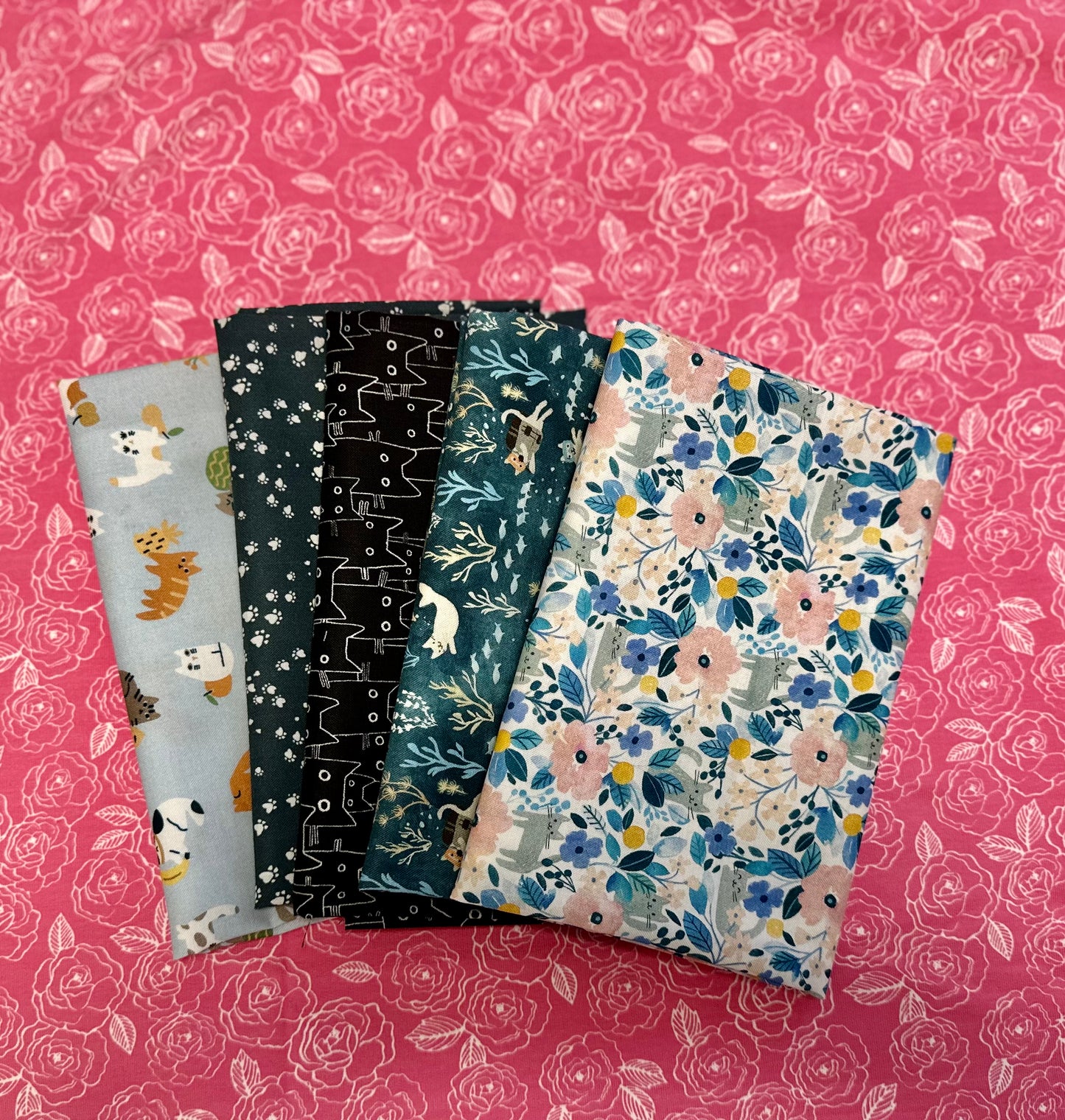 Fun Cats Themed -  Fat Quarter Bundle