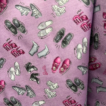 Barbie - Barbie Girl Shoes - Lilac - Riley Blake