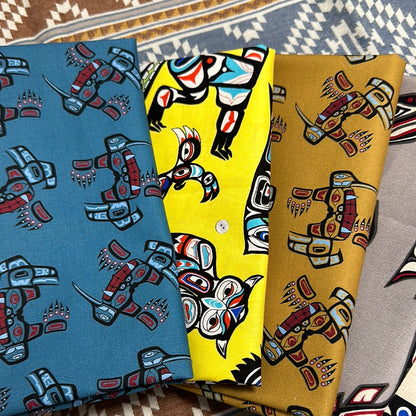 Indigenous Inspired Fabric Stash Box - Includes 10 Half Yard Cuts