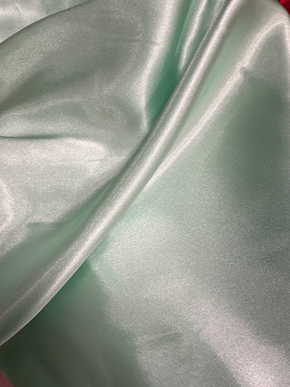 Satin - Silky Satin Solids Collection - Shannon Fabrics - Mint