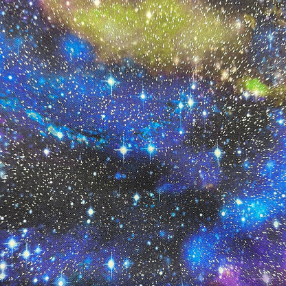 Back in stock - Stargazers Digital Collection  - Astral -Metallic -  by Adrian Chesterman for Robert Kaufman