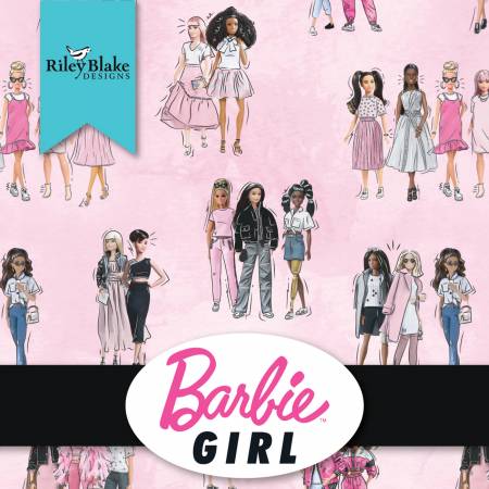 Riley Blake - Barbie Girl - Fat Quarter Bundle - 15 FQ