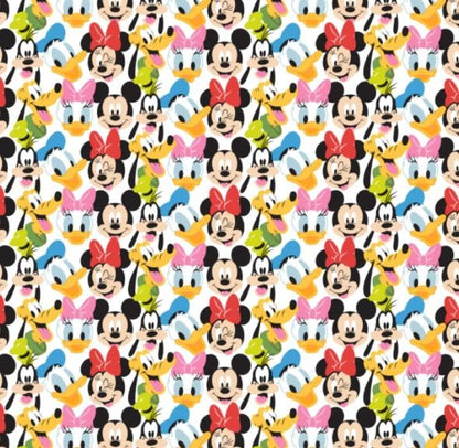 Flannel - Disney - Mickey Mouse - Here Comes the Fun - Bright