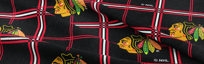 Last cut from bolt - Last half yard - Flannel - NHL Hockey Teams - NHL Chicago Blackhawks - Flannel