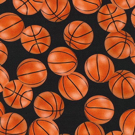 Robert Kaufman - Sports Life 5 - Basketballs  on Black (Digital)