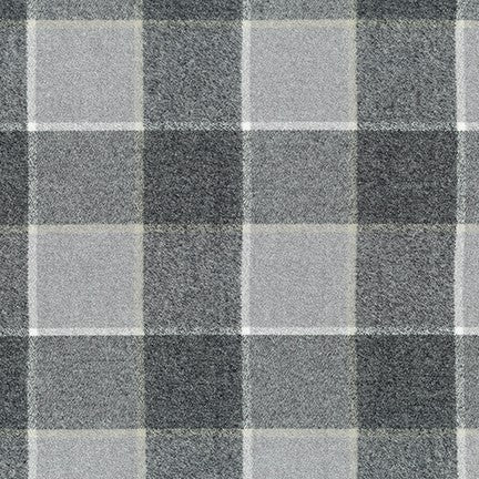 Premium Flannel - Mammoth Flannel - Robert Kaufman - Platinum - Priced per half metre