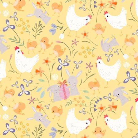 Sweet Spring From P & B Textiles by Debbie Monson Collection - 5 Inch Stacker - 42 Pcs. - Charm Pack