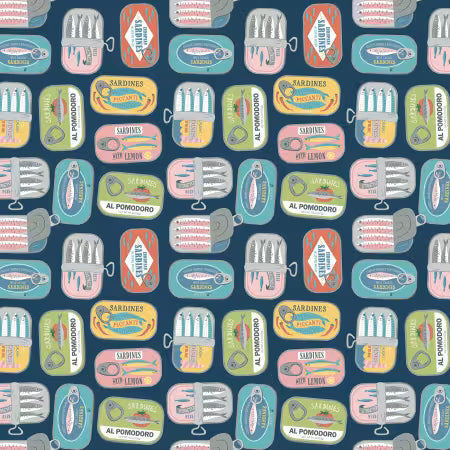 Dear Stella - Partners in Brine - Iris - Priced by the Half Metre