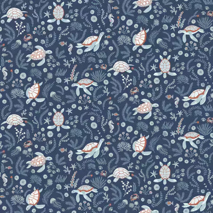 Dear Stella  - Shell We Dance - Turtley Cool - Marina - Priced per half metre