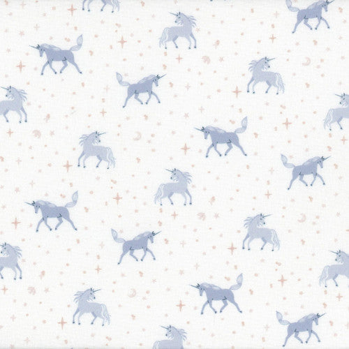 Dear Stella - Secret Forest Collection - Unicorns on white