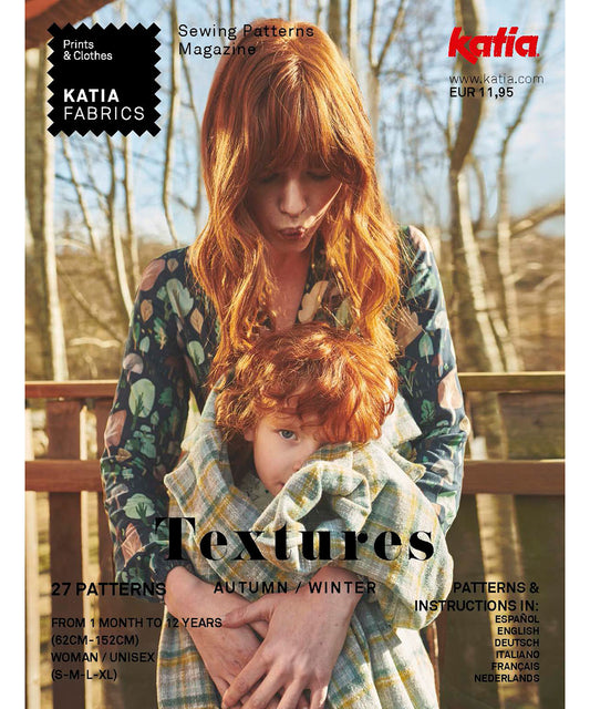 Katia Fabrics - Pattern Magazine - Textures - Automne/Hiver 2023 - 2024