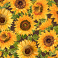 Fall Splendor -  Sunflowers on Brown - Packed