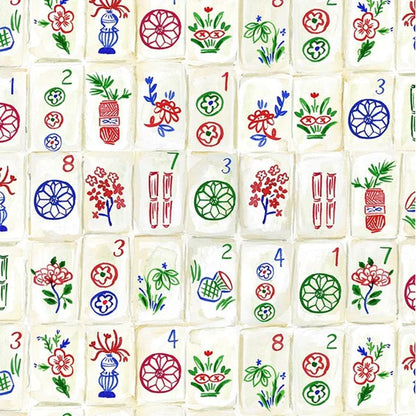 Dear Stella  -  Game Night  - Mahjong - Priced per half Metre
