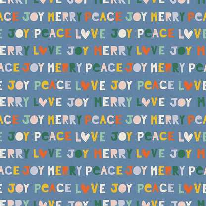 Holiday Icons - Paintbrush Studio Holiday Icons by Amersand Design Collection - Words on Blue