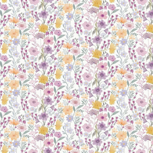 Coming soon - Dear Stella  -  Floral Dream - And Sew It Goes Collection - White