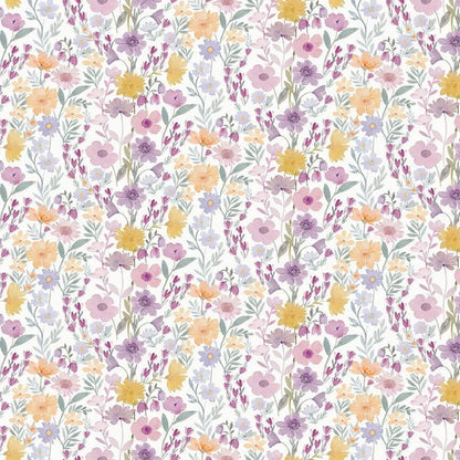 Dear Stella  -  Floral Dream - And Sew It Goes Collection - White