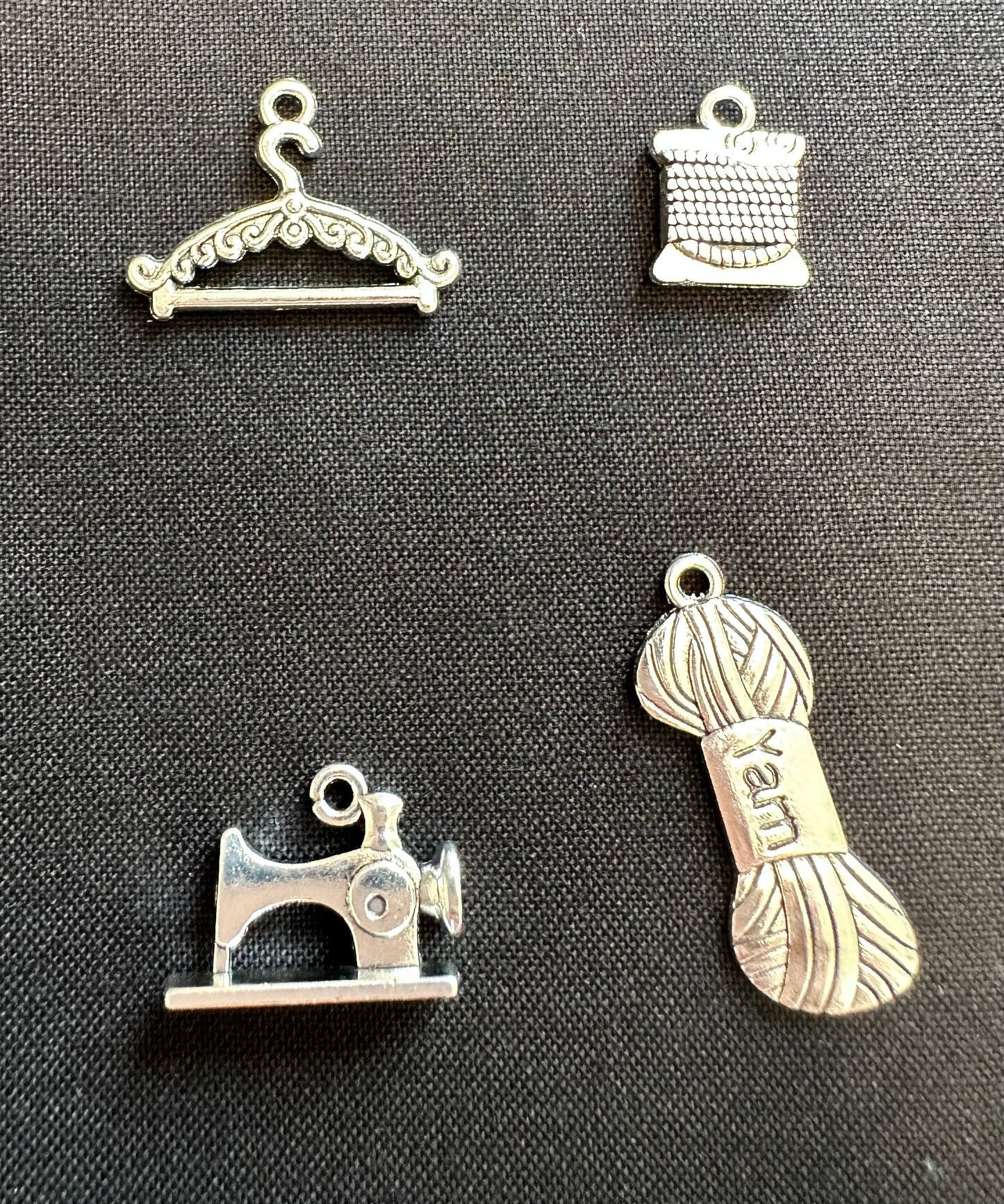 Antique Inspired Sewing Charms for Jewelry Making, Crafting and Journaling