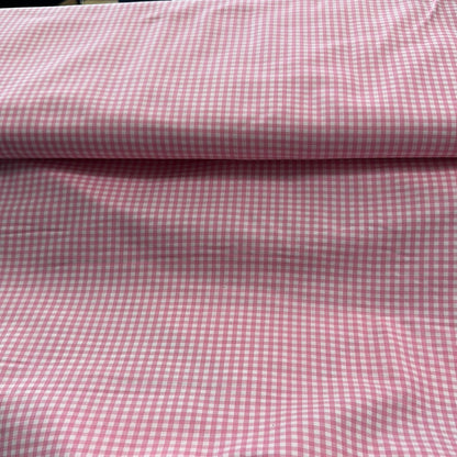 Last cut from bolt  - 38" x width of fabric - Carolina Gingham - Candy - by Robert Kaufman