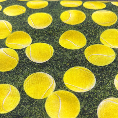 Timeless Treasures - Ballons de soccer emballés blancs - Collection Sports