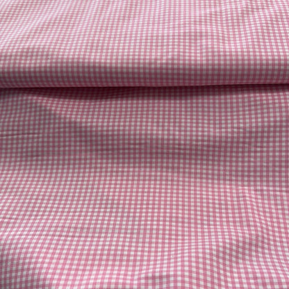 Last cut from bolt  - 38" x width of fabric - Carolina Gingham - Candy - by Robert Kaufman