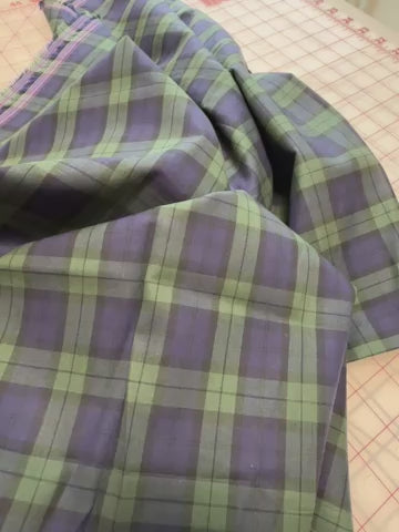 Sevenberry Classic Plaids Collection by Robert Kaufman - Hunter - Priced per half metre