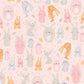 Back in Stock - Flannel - Pink -  Bunny Comfy Flannel